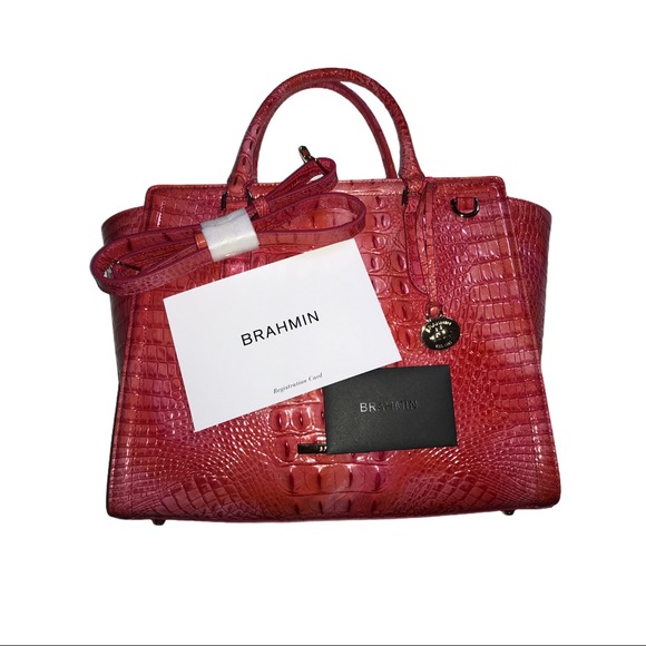 NWT Brahmin Melbourne Satchel Bag - Picture 6 of 7